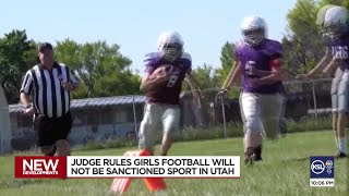 Judge Rules Utah Schools Don't Need To Sanction Girls' Football