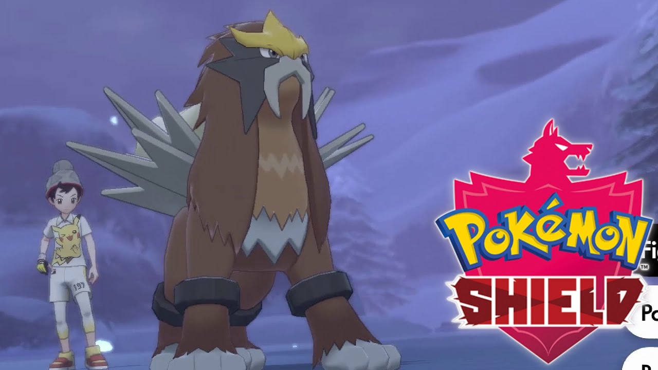 Shiny Entei in Shield