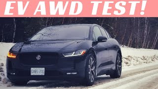 Jaguar I-Pace Ev Awd Testing Slow Motion