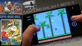 Nintendo NES emulator on Samsung Galaxy Note 4 (Game:Super Mario Bros & Super Mario World) screenshot 5