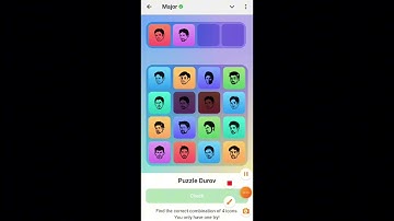 1 November Major puzzle durov Solved Today  Major Daily combo card 1 November Major puzzle duro