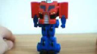Transformers Mcdonalds Optimus prime