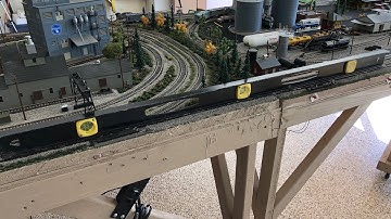 My 4x8 x 2 HO Layout - Track Repair and Speed Test