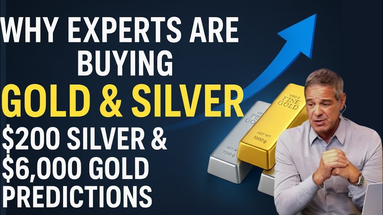 Why Experts Are Buying Gold and Silver | $200 Silver & $6000 Gold Prediction by Andy Schectman