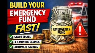 5 Essential Steps to Build an Emergency Fund Fast | Financial Security for Beginners