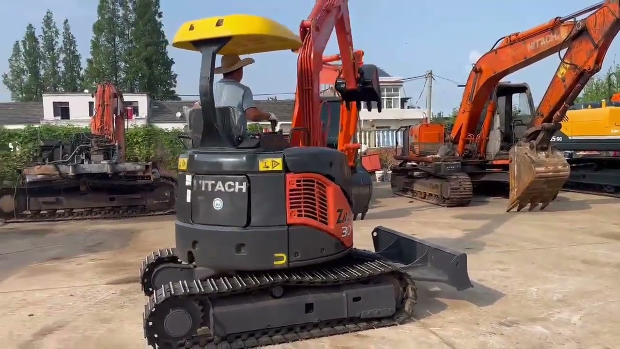 ひとこ 2021 HITACHI ZX30 For Sale - YouTube