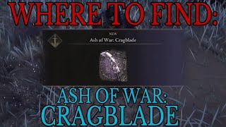 Where to find Ash of War Cragblade - Elden Ring Guide