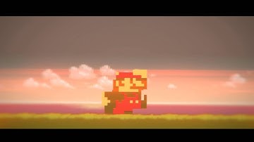 EnlistedBlade 8-BIT Intro Animation (Test) | Blender, Sony Vegas, Adobe After Effects