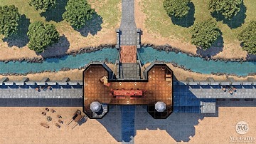 MapGuffin - Maxstoke Gatehouse - Level 02 - Animated Battlemap