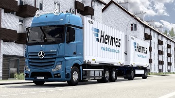 Euro Truck Simulator 2 Swap Body Carrier Pack Jbx + GC Reshade (4K)