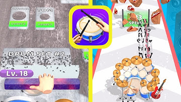 Drum Shooter Gameplay - All Level Android, iOS - Best Games - 126