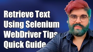 How to Retrieve Inner Text of an Element Using Selenium WebDriver