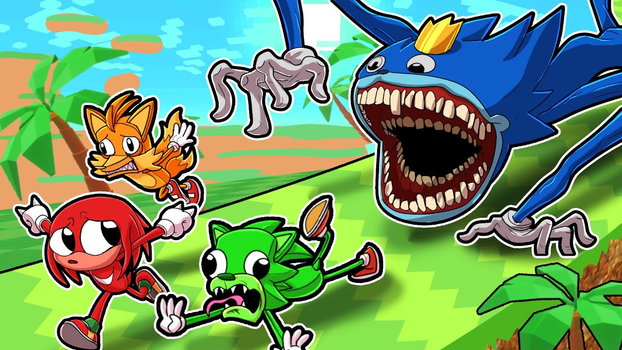 Amigos-íris, pero ¡AZUL ES SHIN SONIC! (Azul Shin Sonic)