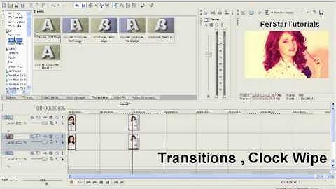 Sony Vegas Tutorial || Effect #17 [ Clock Wipe ]