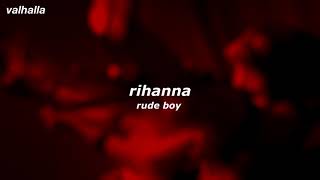 rihanna - rude boy [legendado/tradução]