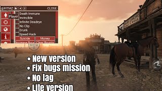 RDR Lite Version Mod Menu + Fix Bug Mission Versi Terbaru Android Mobile 