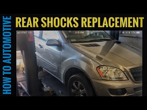 How to Replace the Rear Shocks on a 2005-2011 Mercedes ML 350 W164