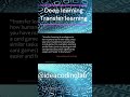 Transfer learning is a way to generalize tasks