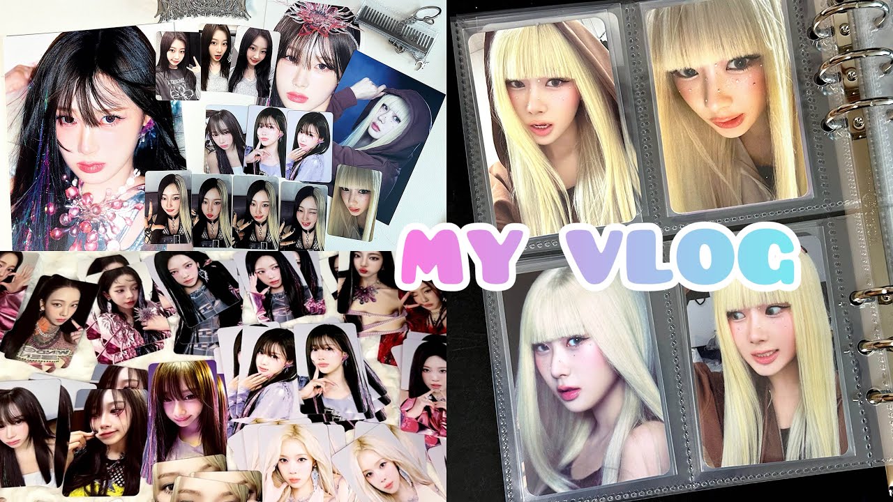 [마이로그] 다 집합해라 에스파 정규 컴백했으니깐. | 아마겟돈 1주차 | 팝업 | 엠디 | 트레카 | 3단 바인더 | 젤프 | 덕질 브이로그