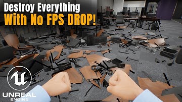 Optimalisatie van vernietigingsgeometriecollecties in Unreal Engine 5