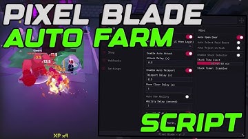 [VOID SET] Pixel Blade Best Script Gui Auto Farm, Kill Aura & Max Upgrade - Roblox 2025