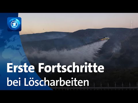 Feuer bei Los