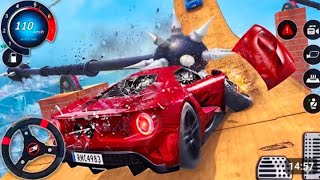 Extreme Car Crash Beam Derby 3D - GT Ramp Car Stunts Racing Simulator Android Gameplay #2 screenshot 1