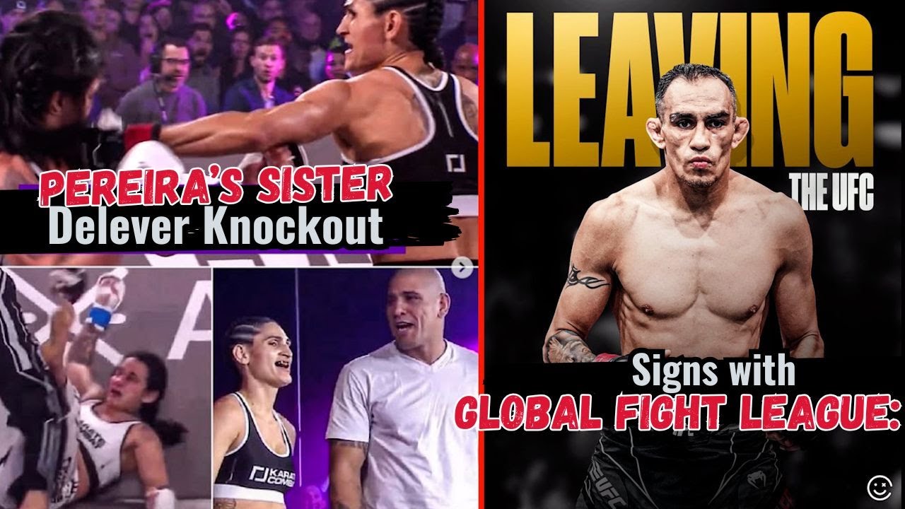 Alex Pereira's Sister Aline Delivers Knockout ;Tony Ferguson Leaves UFC After 14 Years, Joins GFL