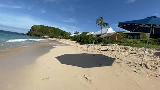 #Fiji 🇫🇯 Walking on Sheraton Resort \& Spa, Tokoriki Island beach.