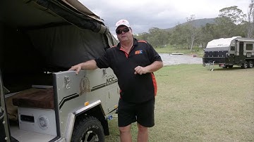 How to: Pack down MDC CRUIZER SLIDE Camper Trailer(old)