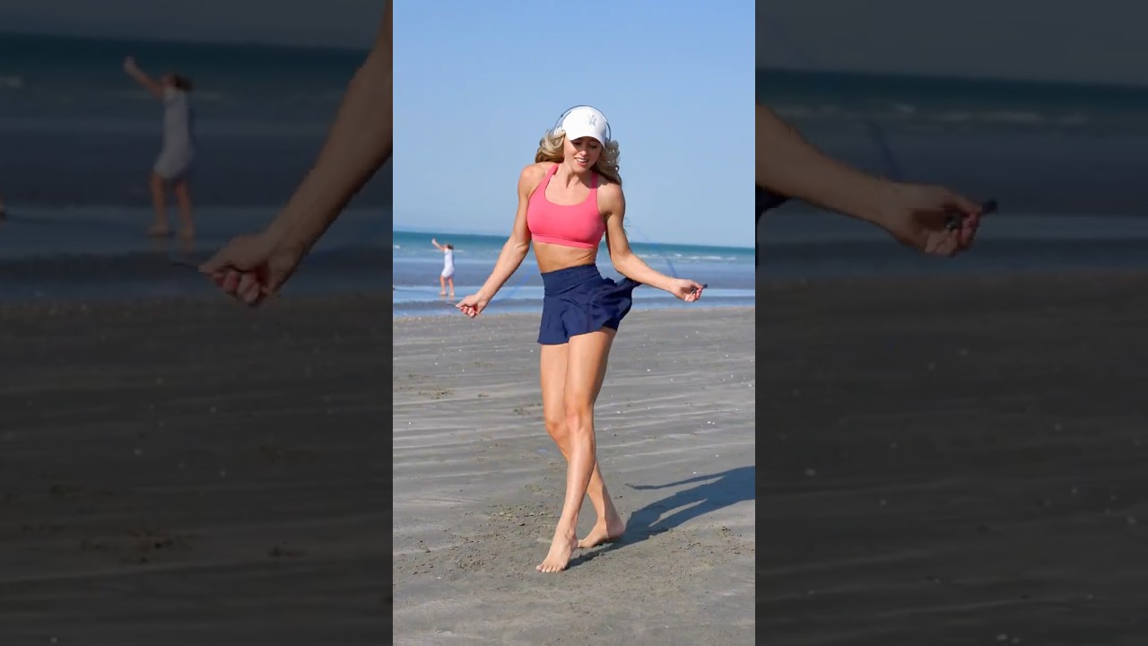 Beach jumps 🏝️ throwback to this one ❤️ 