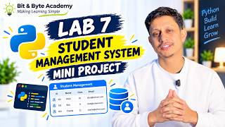 Lab 7 | Student Management System Mini Project | List, Dictionary & CRUD Operations Update