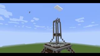 Minecraft Eiffel tower Timelapse (Very Old)