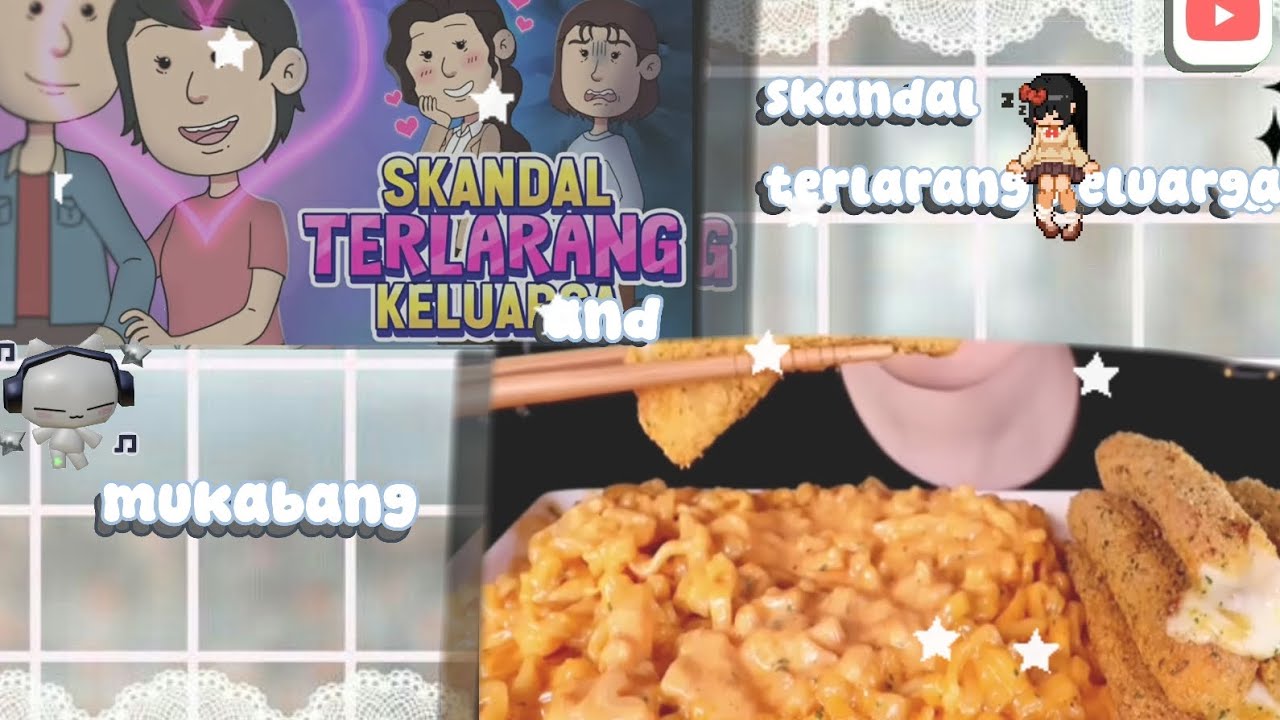 | 🍿 | skandal terlarang keluarga ( gpc ) || mukbang Food || _. . . - •` .. || sandwich Generation🥙 |