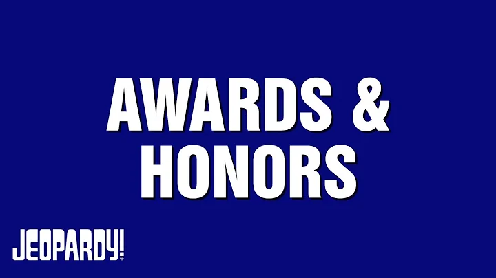 Tiebreaker: Awards & Honors | JEOPARDY!