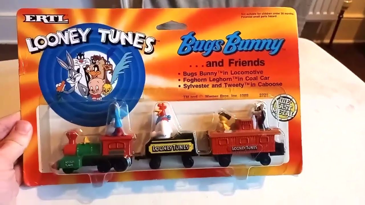 ERTL Looney Tunes diecast trains unboxing and toy review - YouTube