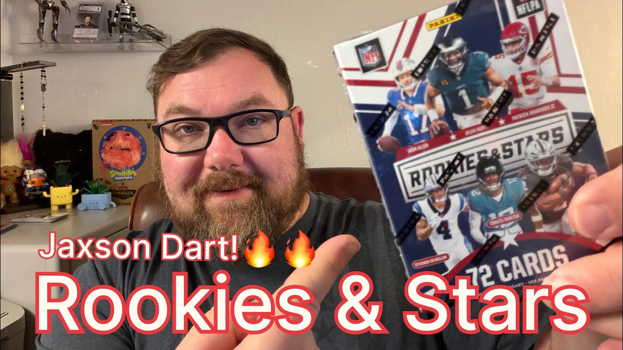 2025 Panini Rookies & Stars Blaster Box Opening – Jaxson Dart Rookie Pull!