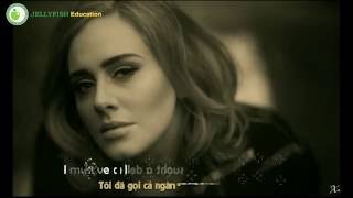 [Học Tiếng Anh qua bài hát] - Hello - Adele -[Vietsub+ Kara]