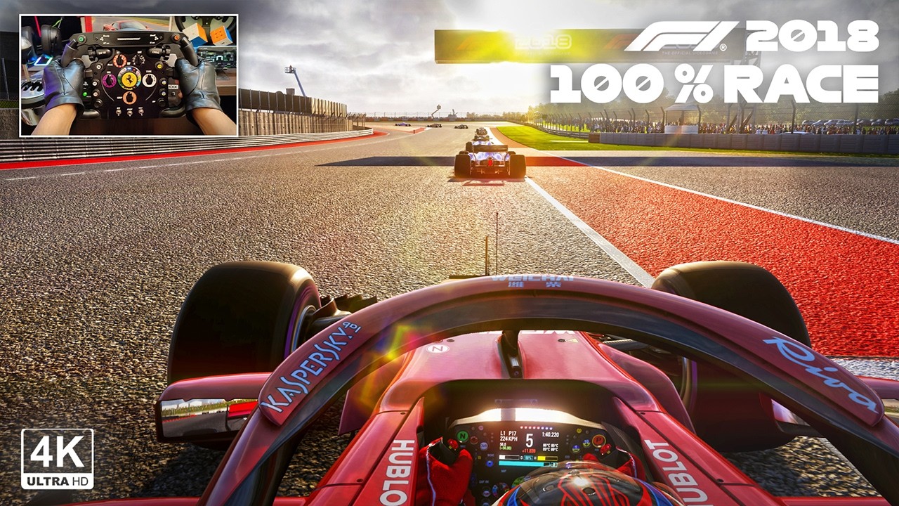 Kimi Raikkonen's Ferrari SF71H - US Grand Prix 100% Race in Austin