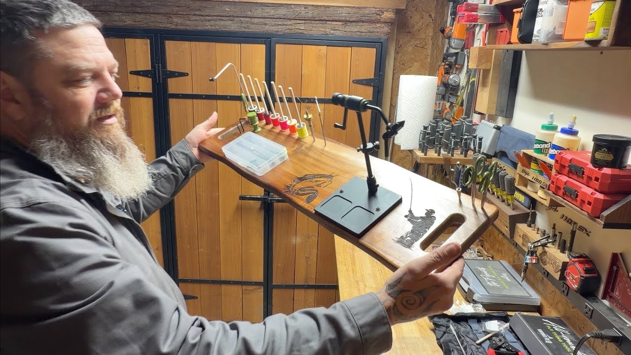 Making a fly tying rig way better. 