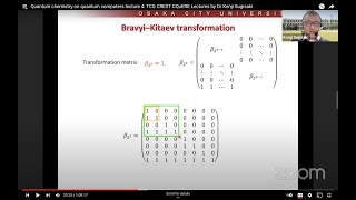 Quantum Chemistry On Quantum Computers Lecture 4 Tcg Crest Cquere Lectures By Dr Kenji Sugisaki