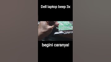 Dell Laptop beep 3 times solved!! #shorts #dell #laptop