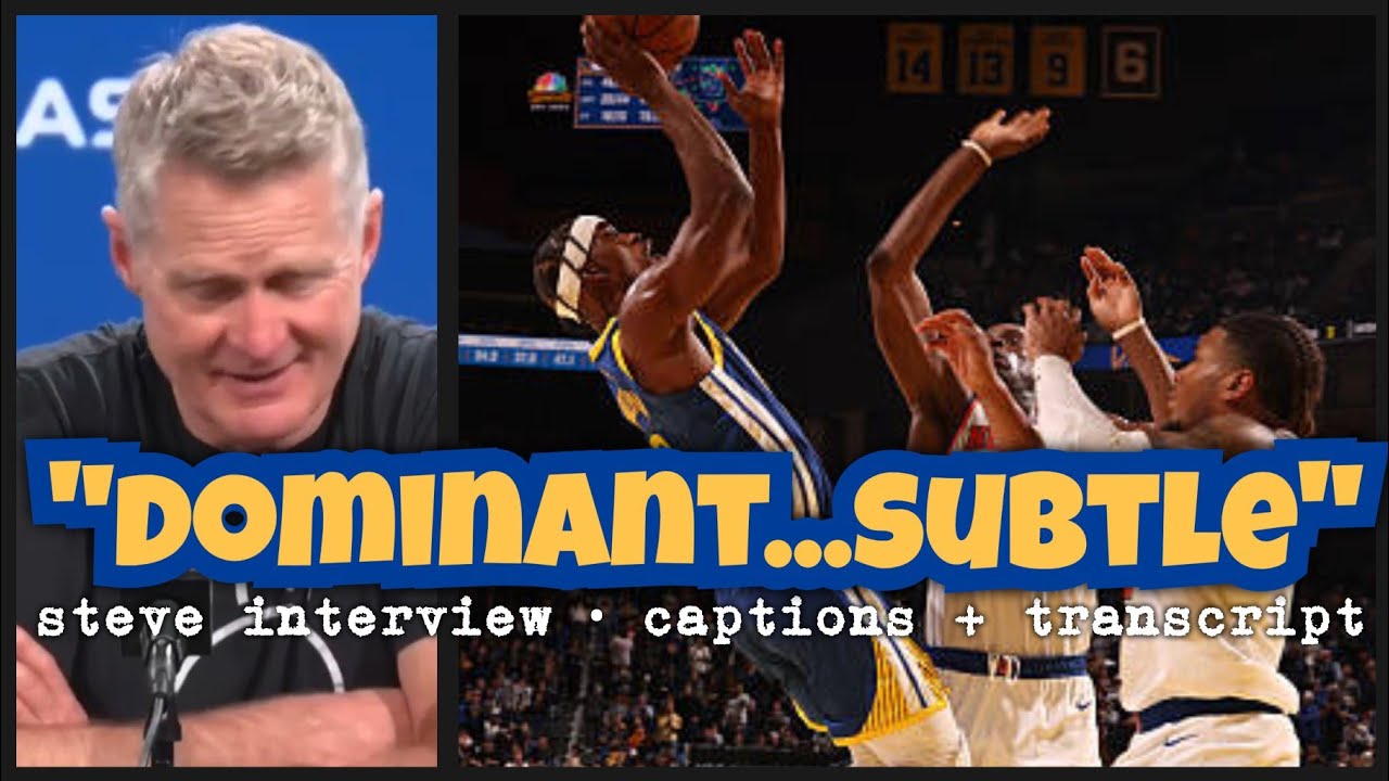 KERR: Jimmy Butler “dominant in a very subtle way”; Kuminga trade demand “won’t be a distraction”