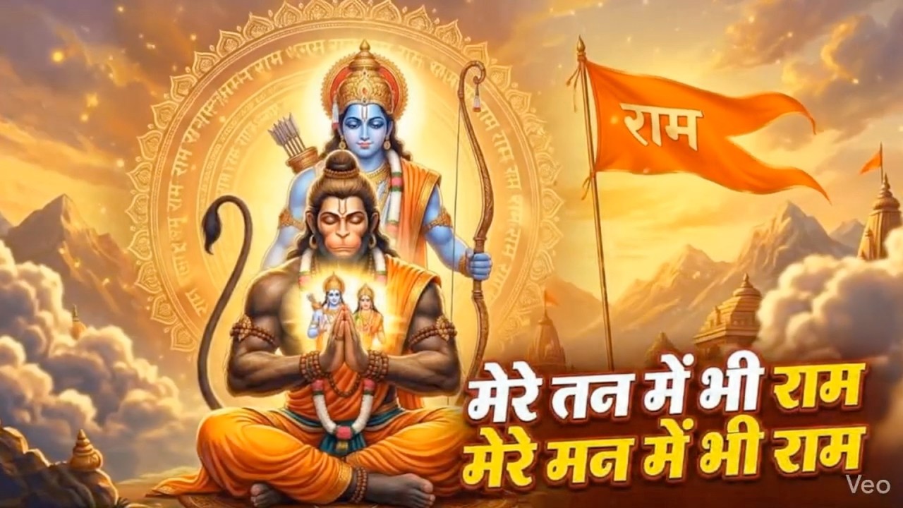 1 Hour Nonstop मेरे तन में भी राम मेरे मन में भी राम Ram Naam Jap Powerful Ram Bhajan #bhajan
