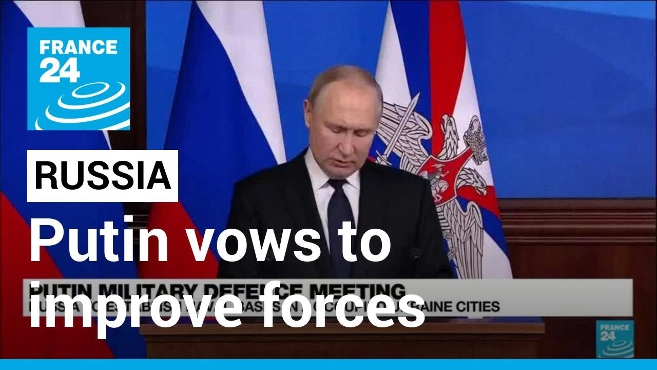 Putin vows Russia will improve military forces in key defence speech ...