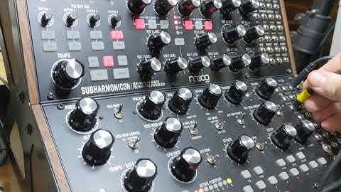 Setting up bitwig CV output to Moog