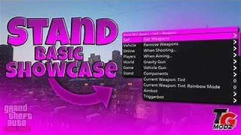GTA5 Stand Mod Menu - SHOWCASE (BASIC EDITION)