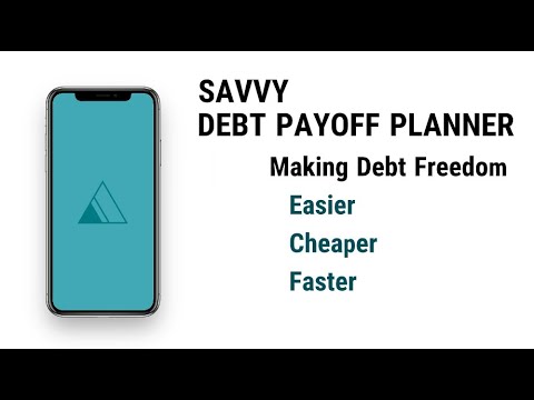 Savvy Debt Payoff Planner