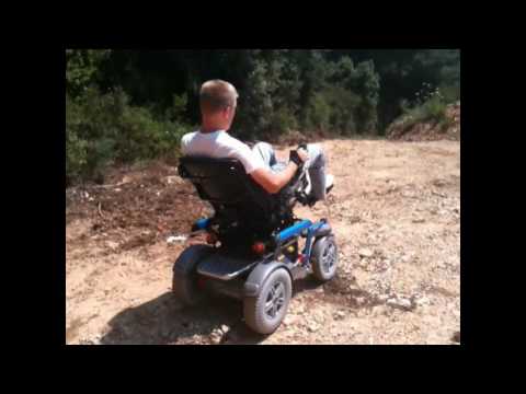 Ottobock C2000 off road all terrain electric wheelchair Video