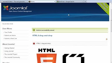 Introduction into the JoomlaCK Editor series 5 - (Drag & drop image upload)